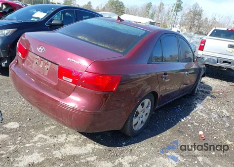 2010 Hyundai Sonata Gls z USA, uszkodzony, nr VIN 5NPET4AC7AH626114